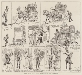 Das Kutschläufer-Ärgernis in London